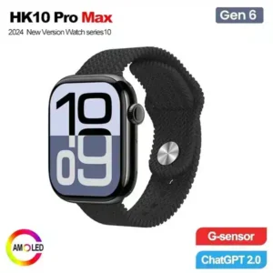 ساعة سمارت HK10 PRO MAX تدعم ال always on display سيريس 10