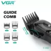 ماكينة حلاقة vgr 002 clipper شحن تحتوي على ثلاث درجات للشعر