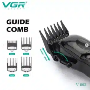 ماكينة حلاقة vgr 002 clipper شحن تحتوي على ثلاث درجات للشعر