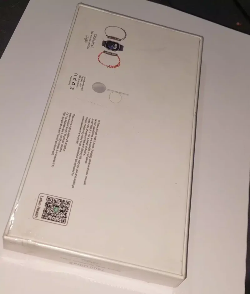 ساعة الترا t800 ultra 2 شاشة كبيرة مقاس 2.2 بوصة