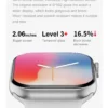 ساعة سمارت dt watch x series 10 أحدث إصدار 2025