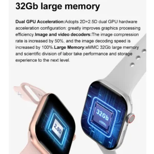 ساعة سمارت dt watch x series 10 أحدث إصدار 2025