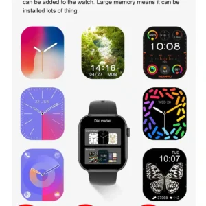 ساعة سمارت dt watch x series 10 أحدث إصدار 2025