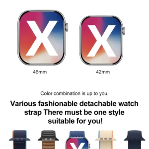 ساعة سمارت dt watch x series 10 أحدث إصدار 2025