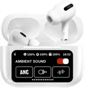 سماعة ايربود بشاشة تاتش a20 pro 2 airpods اظهار رقم المتصل