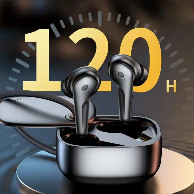 سماعة ايربودز choetech bh-t17 ENC خاصية عزل الضوضاء 7 TWS Choetech ANC+ENC Wireless Earbuds - Black - BH-T17