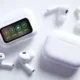 سماعة ايربود بشاشة تاتش a20 pro 2 airpods اظهار رقم المتصل