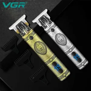ماكينة حلاقة فرعونية VGR V-228 الأصلية مع شاشة وشحن
