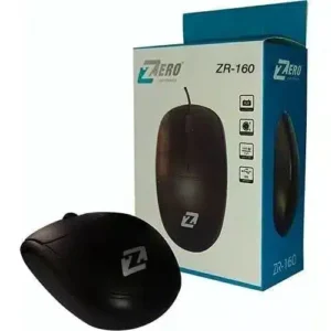 ماوس للكمبيوتر موديل ZR160 ZERO اسود، USB من زيرو