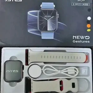 ساعة سمارت jsyes m59 مع 3 ستراب شاشة 2.19 انش
