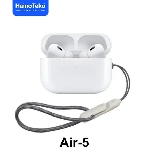 سماعة ايربودز haino teko airpods air 5 صوت ممتاز