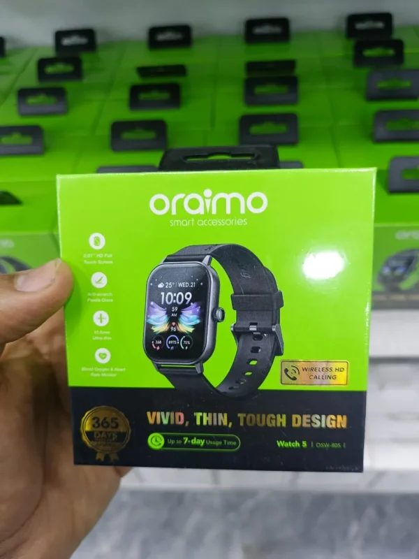 ساعة اورايمو OSW-805 بلوتوث شاشة 2.01 بوصة مقاومة للماء