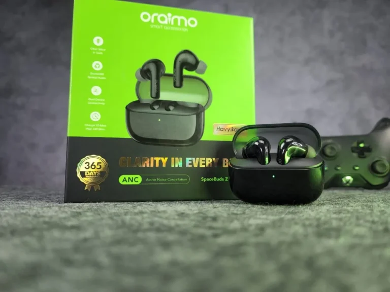 سماعة ايربودز اورايمو Oraimo SpaceBuds Z 625 عزل ضوضاء ANC 6 سماعة ايربودز اورايمو Oraimo SpaceBuds Z 625 عزل ضوضاء ANC