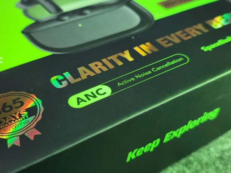 سماعة ايربودز اورايمو Oraimo SpaceBuds Z 625 عزل ضوضاء ANC 8 سماعة ايربودز اورايمو Oraimo SpaceBuds Z 625 عزل ضوضاء ANC