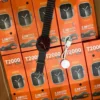 ساعة بلوتوث t2000 ultra شاشة 2,08 بوصة لون اسود