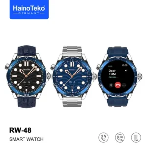 ساعة rw 48 haino teko بشاشة Super Amoled دائرية