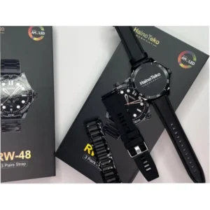 ساعة rw 48 haino teko بشاشة Super Amoled دائرية