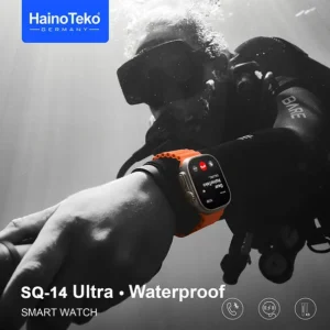 ساعة سمارت haino teko sq 14 ultra شاشة اموليد مع 3 ستراب