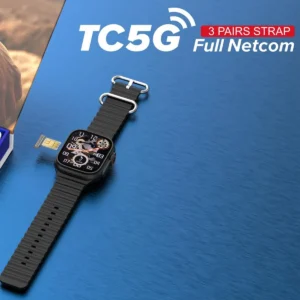 ساعة بشريحة sim اتصال Telzeal TC5G ultra تدعم التطبيقات