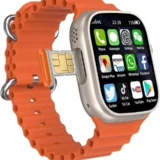 ساعة بشريحة اتصال modio 4g ultra max plus