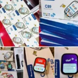 ساعة بشريحة SIM بتقنية 5G مع 3 ستراب Smart Barry C89