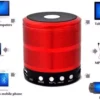 صب بلوتوث محمول صغير Speaker ws-887 لون احمر