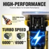 VGR 096 Trimmer أفضل ماكينة حلاقة لتحديد الشعر وتشكيل اللحى بدقة