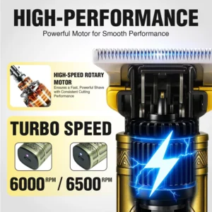 VGR 096 Trimmer أفضل ماكينة حلاقة لتحديد الشعر وتشكيل اللحى بدقة