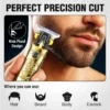 VGR 096 Trimmer أفضل ماكينة حلاقة لتحديد الشعر وتشكيل اللحى بدقة