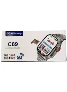 ساعة بشريحة SIM بتقنية 5G مع 3 ستراب Smart Barry C89