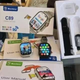 ساعة بشريحة SIM بتقنية 5G مع 3 ستراب Smart Barry C89