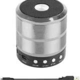 صب بلوتوث محمول صغير Speaker ws-887 لون سيلفر