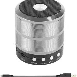 صب بلوتوث محمول صغير Speaker ws-887 لون سيلفر