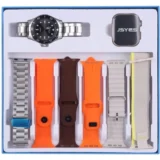 ساعة سمارت jsyes m75 max مع 6 ستراب