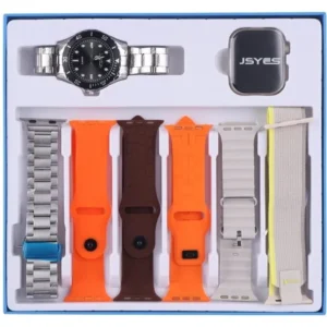 ساعة سمارت jsyes m75 max مع 6 ستراب