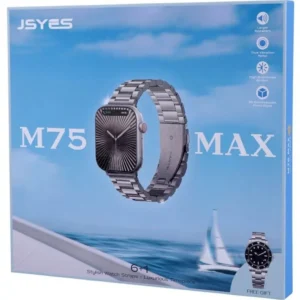 ساعة سمارت jsyes m75 max مع 6 ستراب