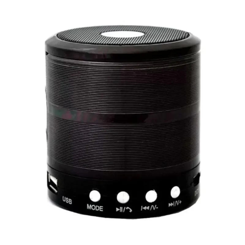صب بلوتوث محمول صغير Speaker ws-887 لون اسود