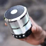 صب بلوتوث محمول صغير Speaker ws-887 لون سيلفر