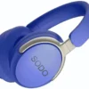 هيدفون 1103 SODO بلوتوث تدعم كارت ميمورى Micro SD لون ازرق