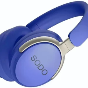 هيدفون 1103 SODO بلوتوث تدعم كارت ميمورى Micro SD لون ازرق