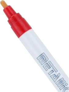 قلم دوكو للسيارات احمر والكتابة Marker Metallic كورى اصلى