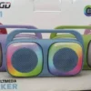 صب بلوتوث مضىء RD-611 يدعم الموبايل والفلاشة متعدد الألوان