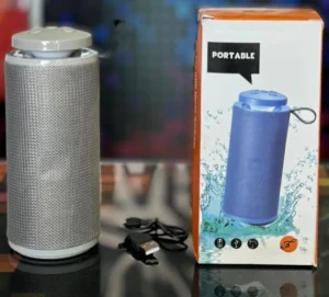 صب محمول فى اليد مضىء بلوتوث gt-112 صوت عالى لون فضى