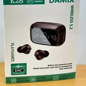 سماعة ايربودز k28 damix بلوتوث 5.2