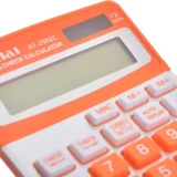 اله حاسبه 14 رقم Atmiai AT-2502C شاشة lcd لون برتقالى