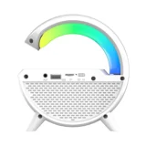 صب اباجورة مضىء zqs-1228 بلوتوث يدعم فلاشة وميمورى