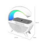 صب اباجورة مضىء zqs-1228 بلوتوث يدعم فلاشة وميمورى