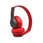 هيدفون سماعة رأس p47 headphone لاسلكية بلوتوث - احمر