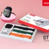 ساعة بشريحة sim وكاميرا modio st12 تدعم جوجل ماب لون اسود