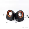 سماعات كمبيوتر G05 GOLDEN KING قطعتين للكمبيوتر واللاب توب